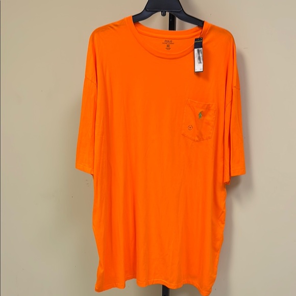 Polo by Ralph Lauren Orange Short Sleeve Tee Relaxed Fit - Picture 1 of 7